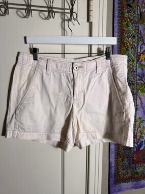 Faded Glory Light Beige Utility Shorts Size 8